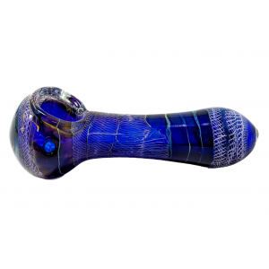 4.5" Gold Fumed Assorted Design Hand Pipes - (Pack of 2) [RKGS60]